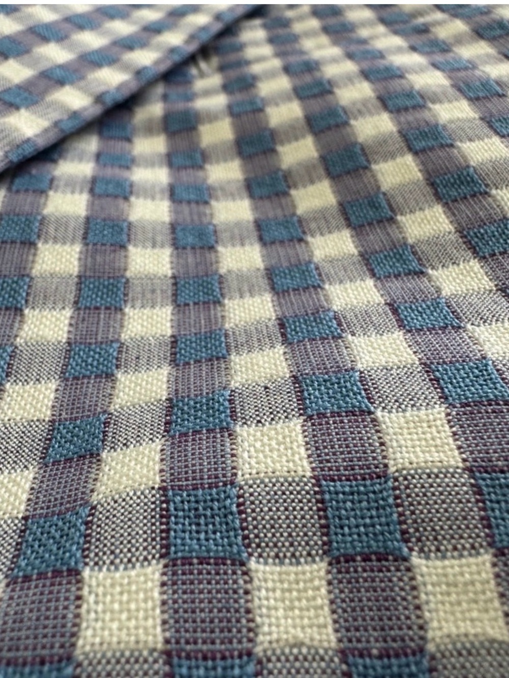 Tom James Gingham Custom Blazer City Signs Mens Sz 42R - Picture 4 of 11